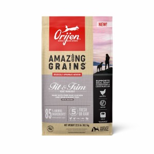 Orijen Amazing Grains™, Fit & Trim Grain Inclusive Dry Dog Food 22.5lb / 10.2kg | 42137-PLOH