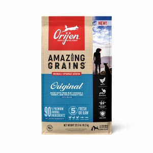 Orijen Amazing Grains™, Original Grain Inclusive Dry Dog Food 22.5lb / 10.2kg | 09148-MPJR