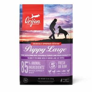 Orijen Puppy Large Grain Free Dry Dog Food 13lb / 6kg | 86295-EYLF