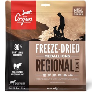 Orijen Regional Red, Freeze-Dried Food Medallions Grain Free Freeze-Dried Dog Food 6oz / 170g | 92675-UZEQ