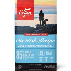 Orijen Six Fish™ Recipe Grain Free Dry Dog Food 23.5lb / 10.6kg | 10284-TNVG