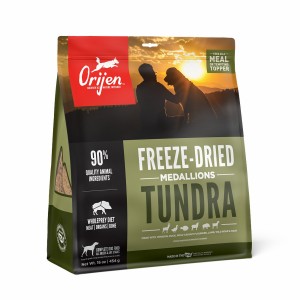 Orijen Tundra, Freeze-Dried Food Medallions Grain Free Freeze-Dried Dog Food 16oz / 454g | 39608-BAER