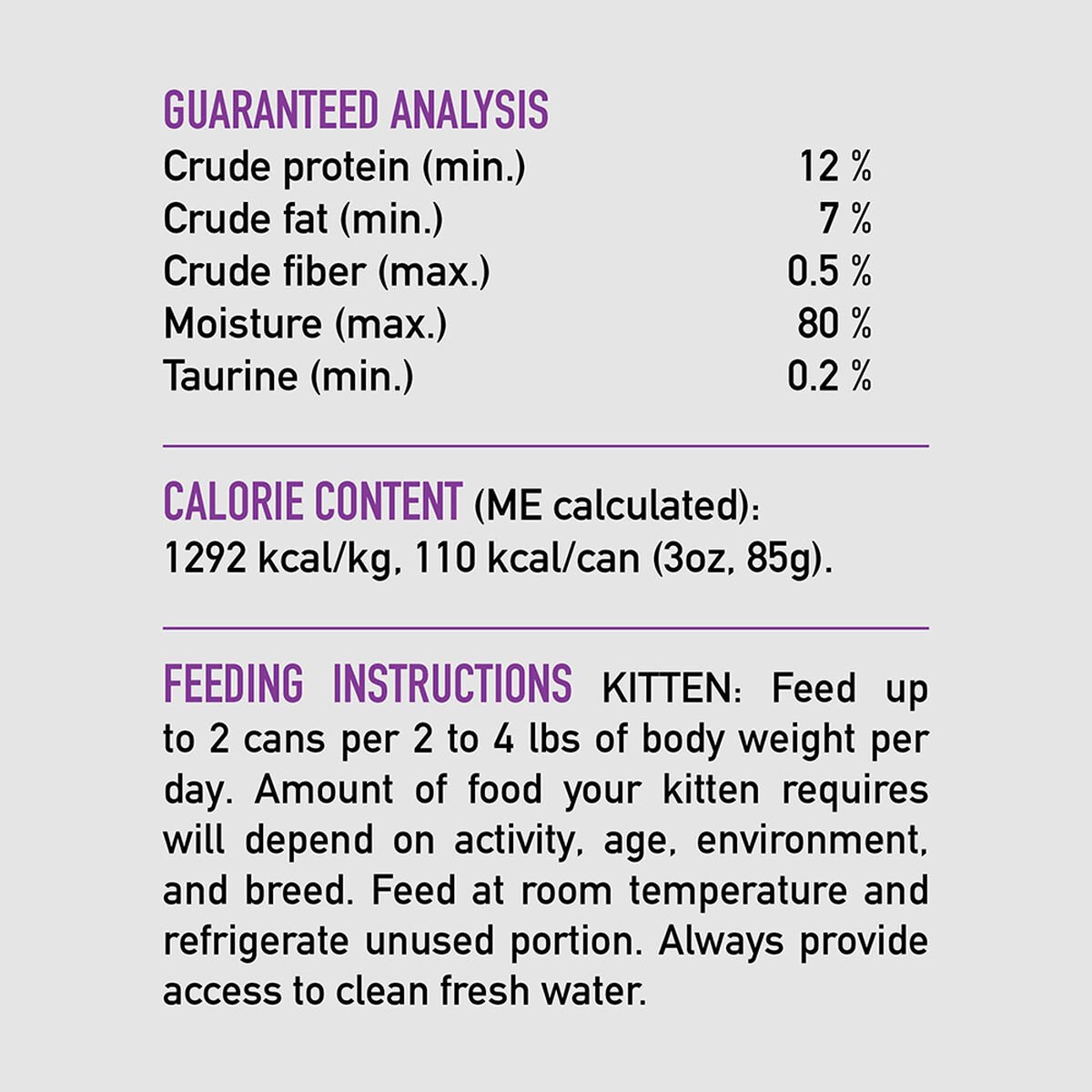 Orijen Chicken & Salmon Entrée Wet Kitten Food Grain Free Wet Cat Food 3oz*24 / 85g*24 | 46975-SOAH