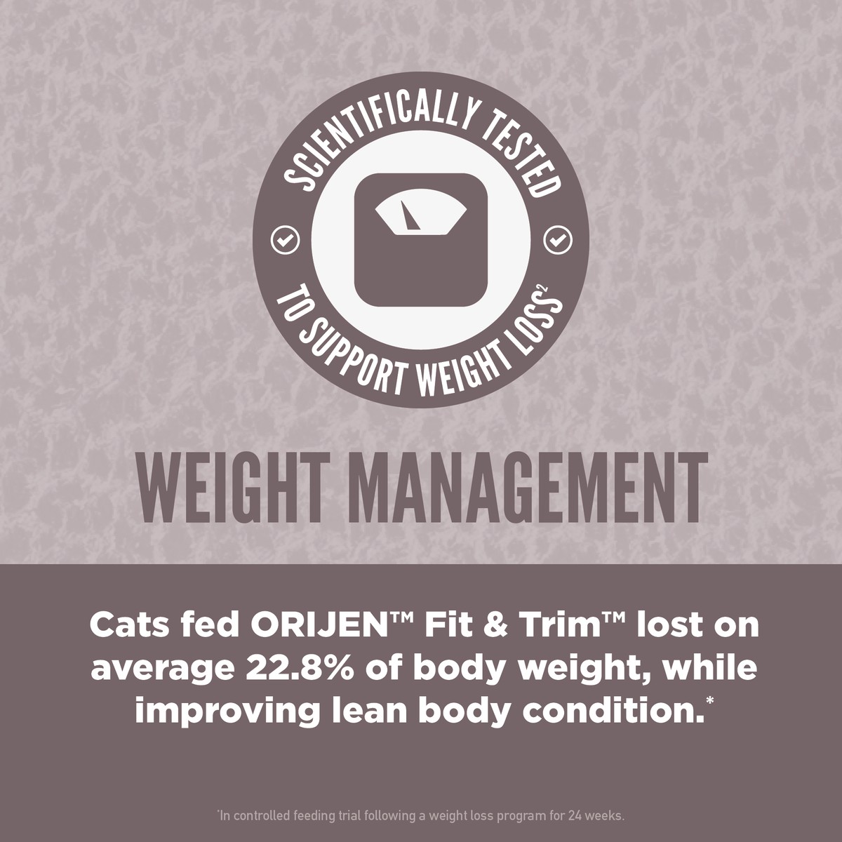 Orijen Fit & Trim™ Grain Free Dry Cat Food 4lb / 1.8kg | 28935-AXQO