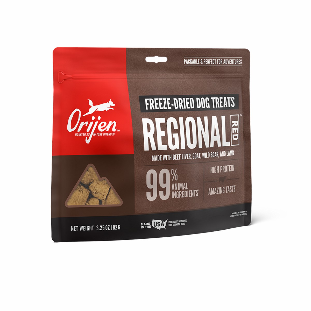 Orijen Regional Red Free Freeze-Dried Dog Treats 3.25oz / 92g | 42693-WZSM