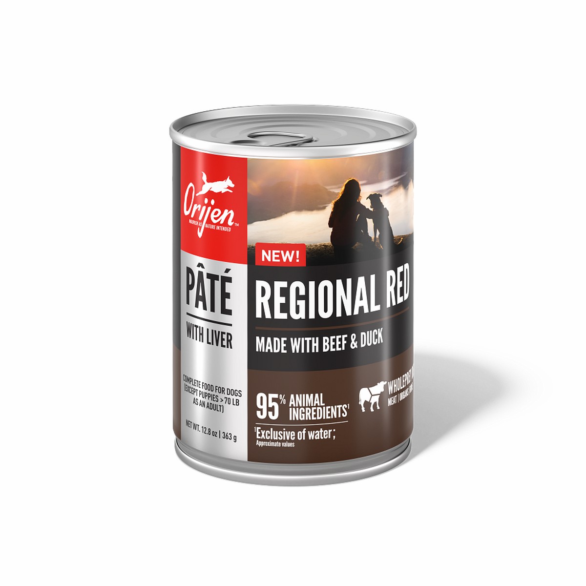 Orijen Regional Red Pâté with Liver Grain Free Wet Dog Food 12.8oz*12 / 363kg | 16589-YDQH