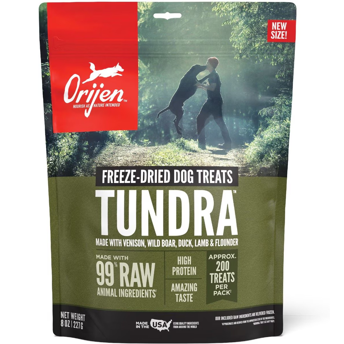 Orijen Tundra Free Freeze-Dried Dog Treats 8oz / 227g | 07862-HIVT